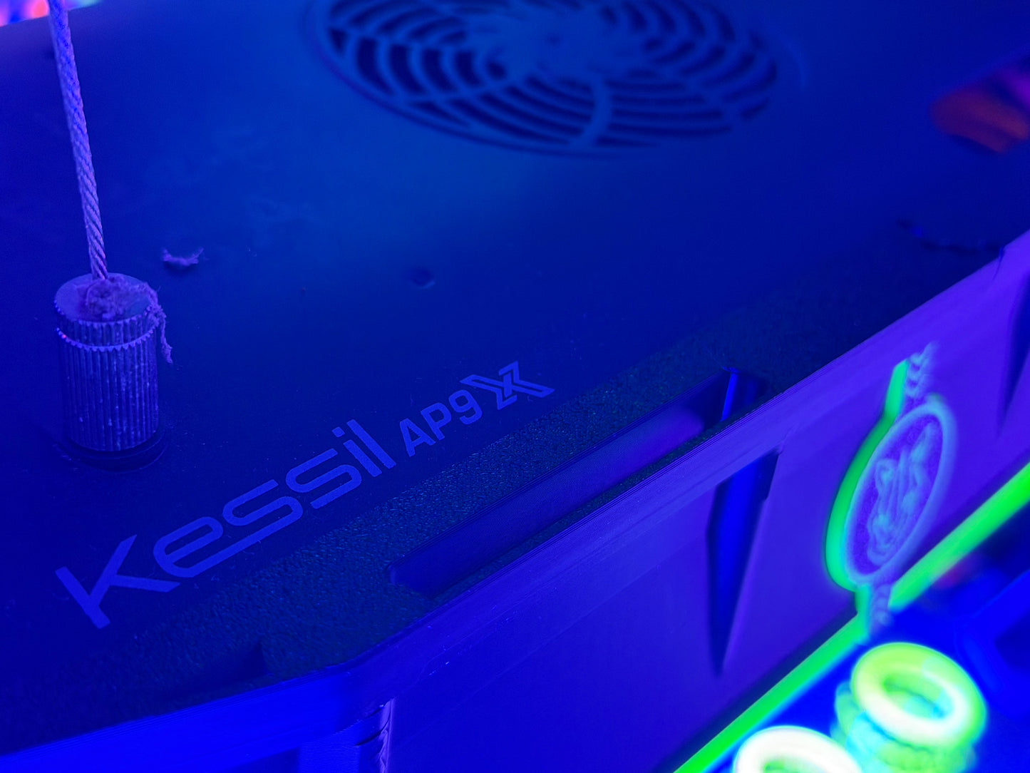 Magnetic Halo Light Shade for Kessil AP9X – Light Spill Reduction & Clean Reef Aesthetic