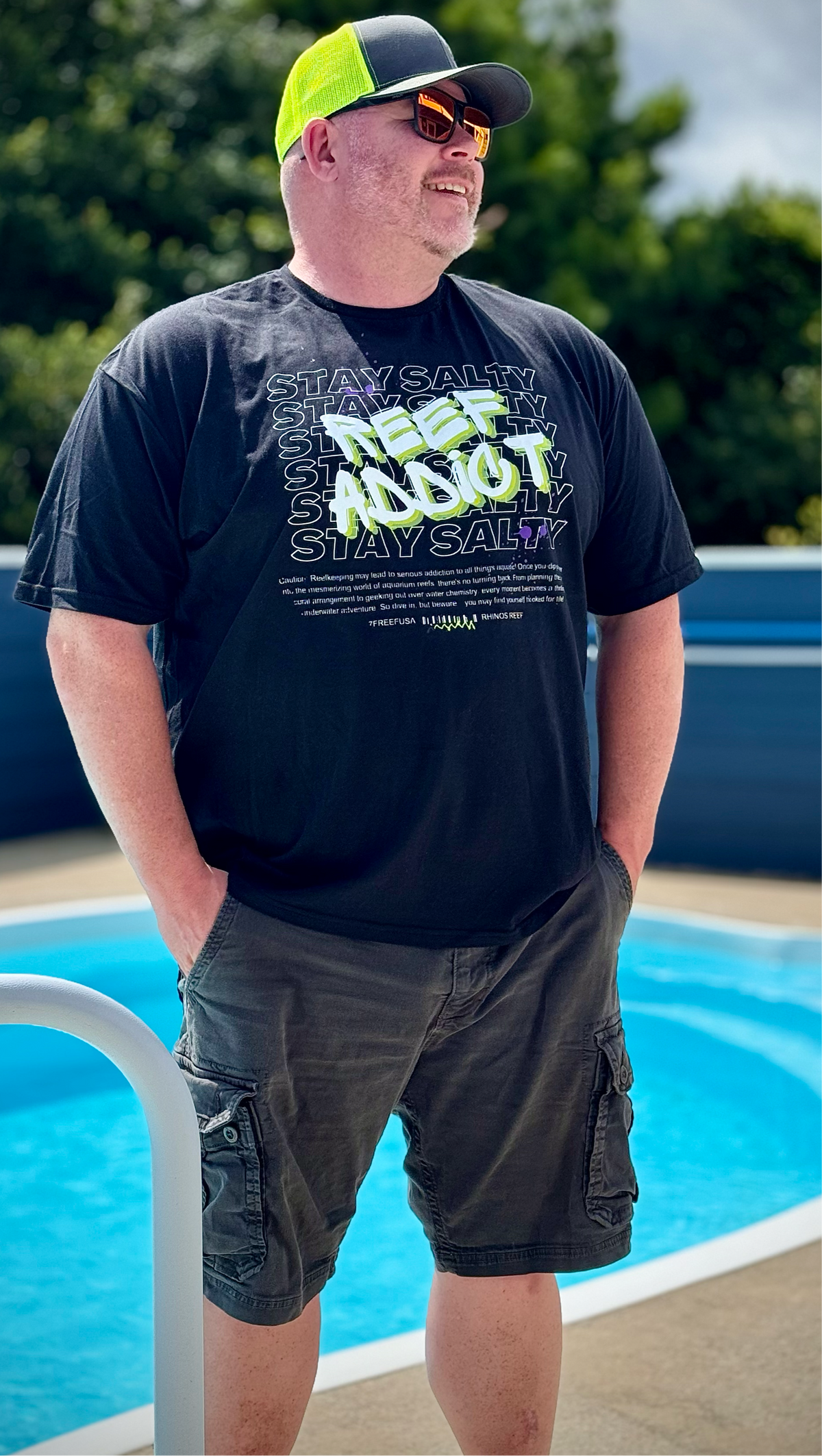 Rhino's Reef Reef Addict Tee