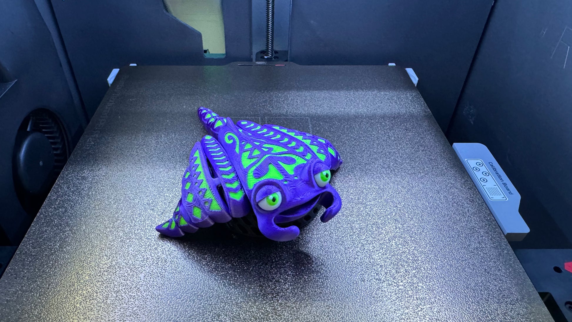 Rhino's Reef Reggie the Manta Ray, a 3D-printed articulating flexi toy